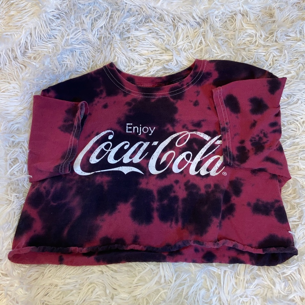 Short Sleeve ‘Coca-Cola’ crop top